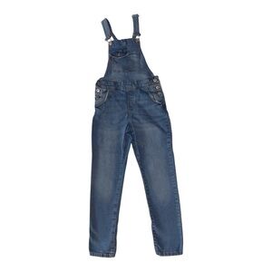 Zara Girls Blue Denim Overalls size 11/12